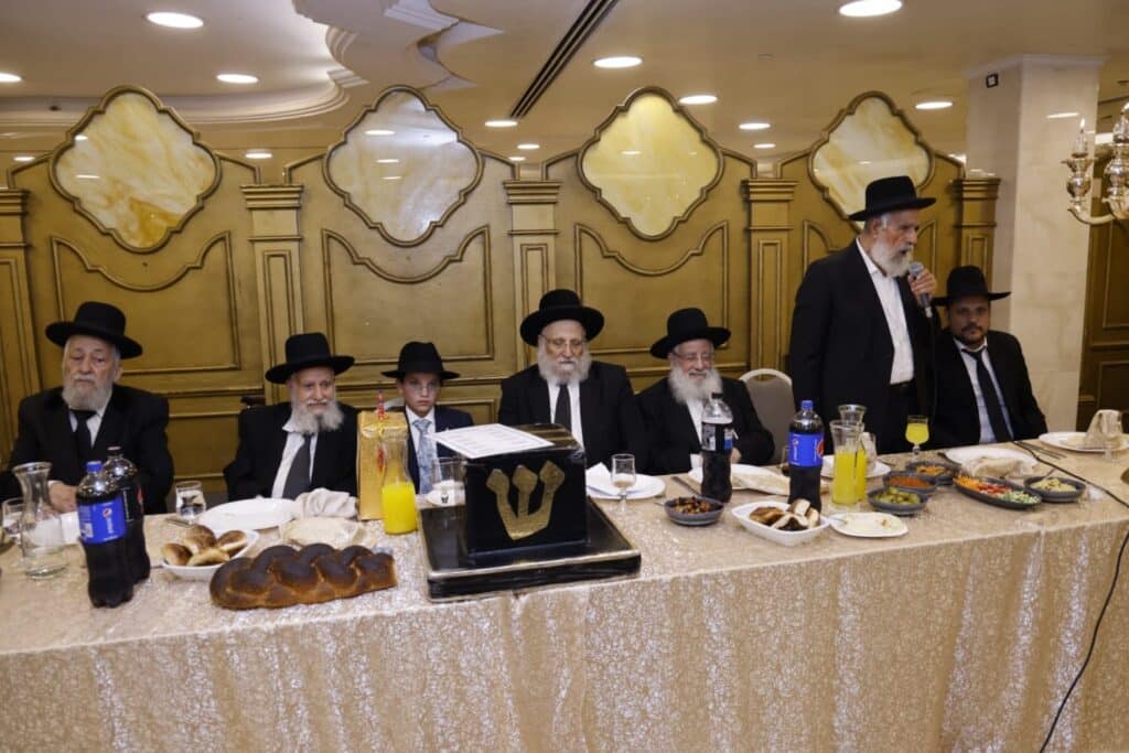 הנכד נכנס למצוות בהשתתפות גדולי התורה • גלריה