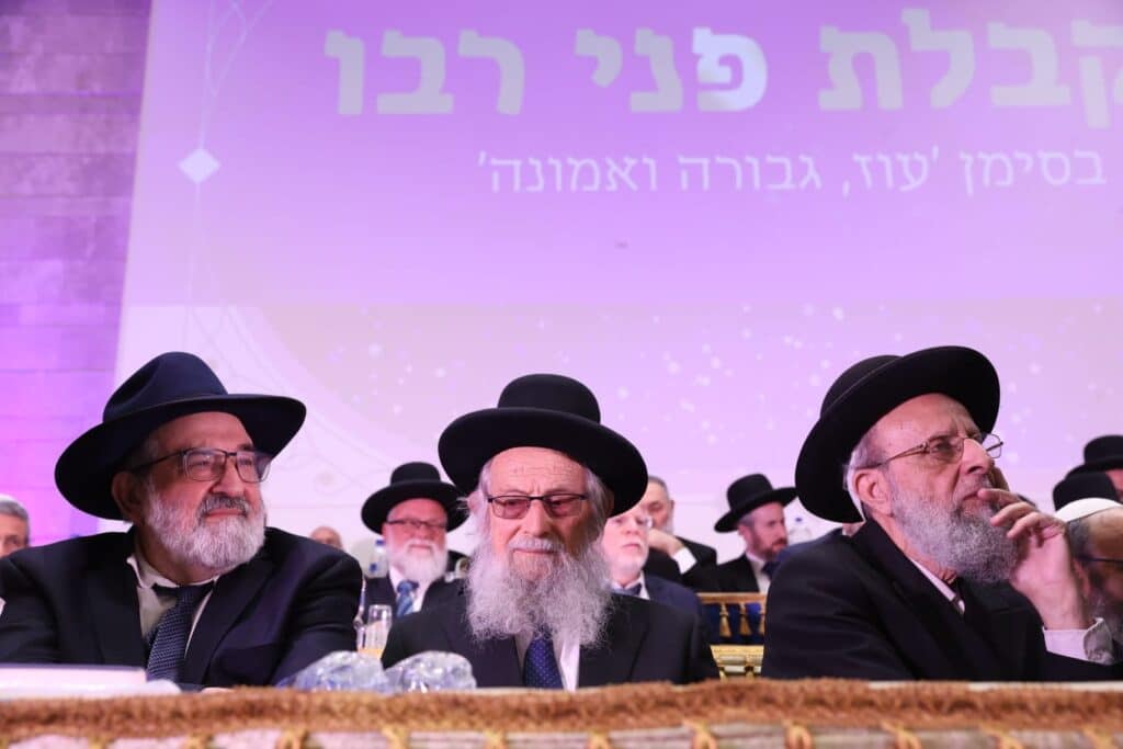 המונים בהקבלת פני רבו לרבני הציונות הדתית • גלריה