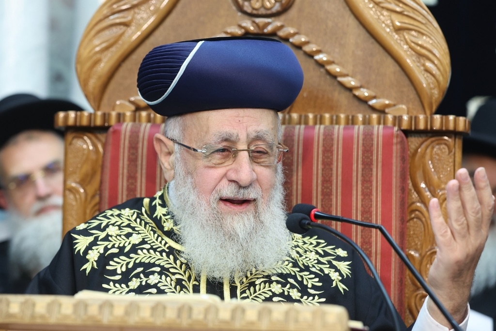 הקבלת פני רבו למרן הראש"ל הגר"י יוסף • גלריה