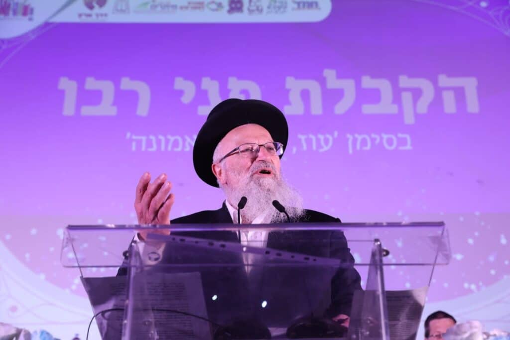 המונים בהקבלת פני רבו לרבני הציונות הדתית • גלריה