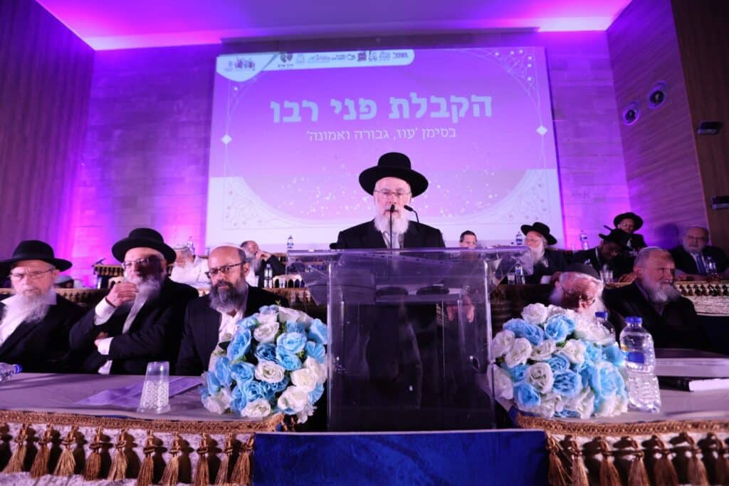 המונים בהקבלת פני רבו לרבני הציונות הדתית • גלריה