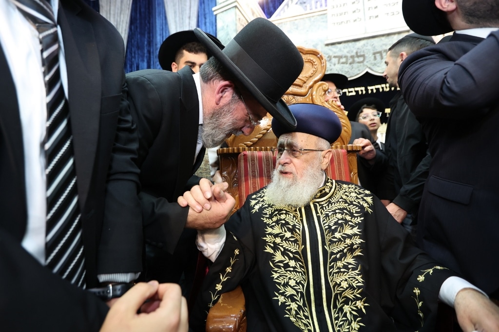 הקבלת פני רבו למרן הראש"ל הגר"י יוסף • גלריה