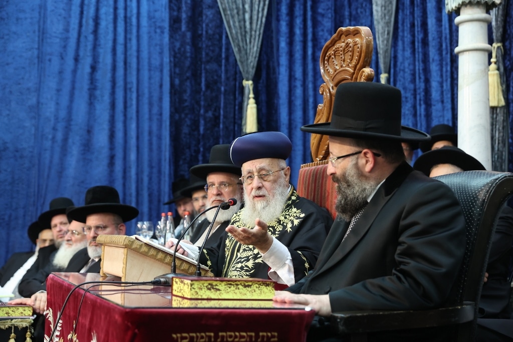 הקבלת פני רבו למרן הראש"ל הגר"י יוסף • גלריה