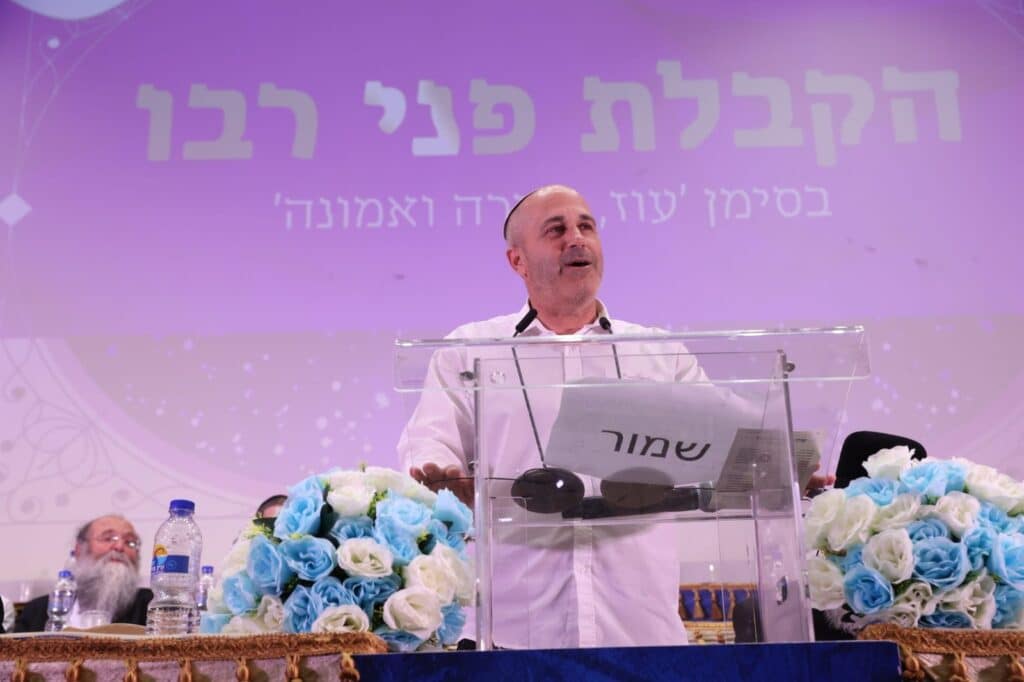 המונים בהקבלת פני רבו לרבני הציונות הדתית • גלריה