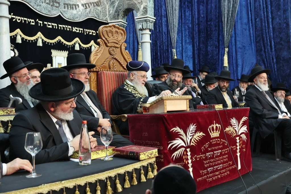 הקבלת פני רבו למרן הראש"ל הגר"י יוסף • גלריה