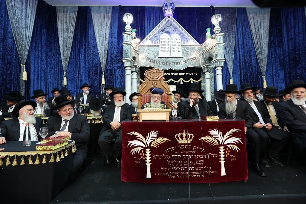 הקבלת פני רבו למרן הראש"ל הגר"י יוסף • גלריה