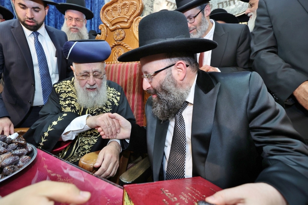 הקבלת פני רבו למרן הראש"ל הגר"י יוסף • גלריה