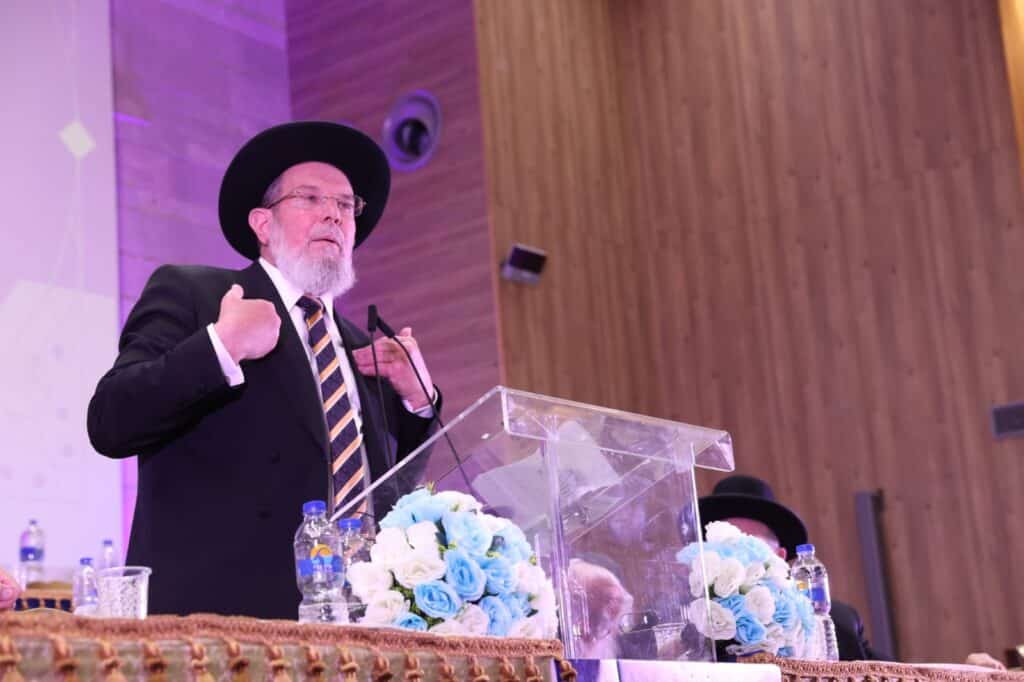 המונים בהקבלת פני רבו לרבני הציונות הדתית • גלריה