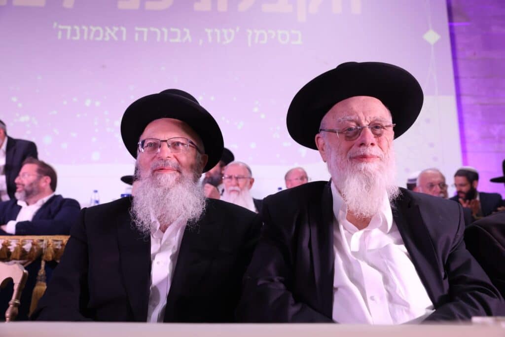 המונים בהקבלת פני רבו לרבני הציונות הדתית • גלריה