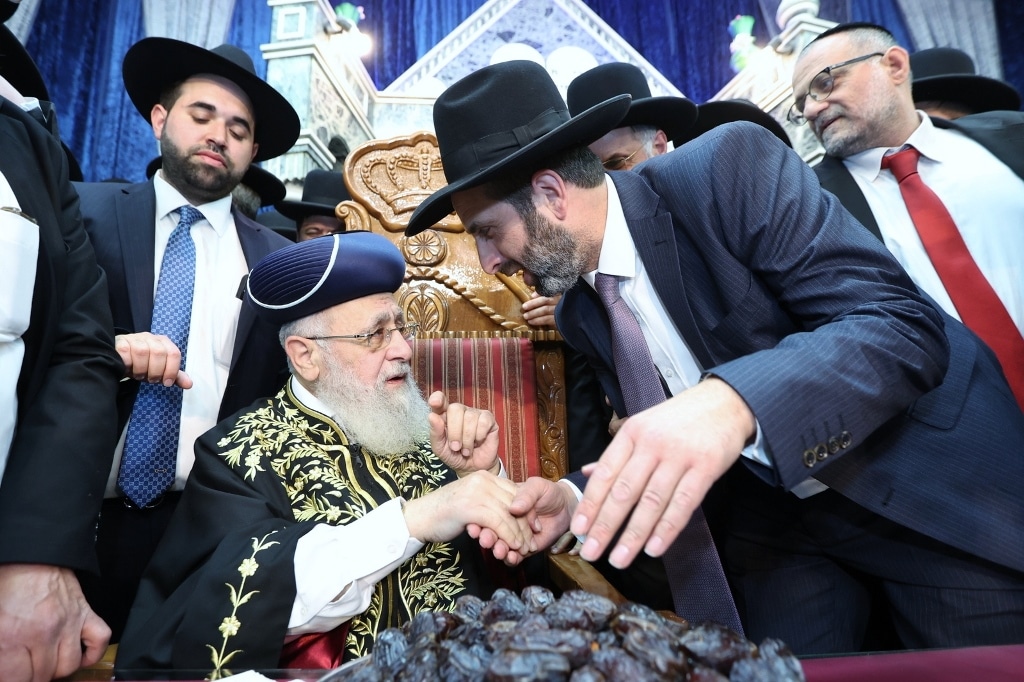 הקבלת פני רבו למרן הראש"ל הגר"י יוסף • גלריה