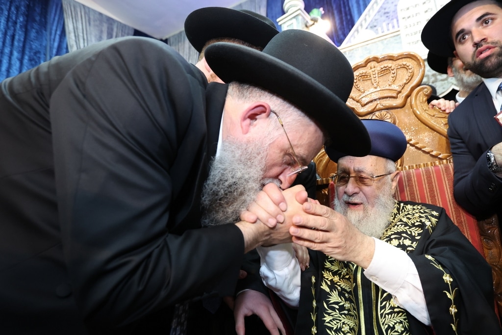 הקבלת פני רבו למרן הראש"ל הגר"י יוסף • גלריה