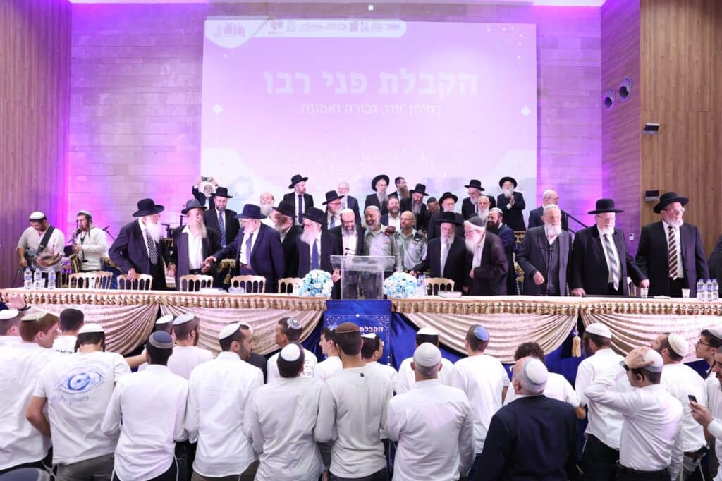 המונים בהקבלת פני רבו לרבני הציונות הדתית • גלריה