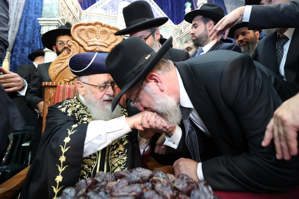 הקבלת פני רבו למרן הראש"ל הגר"י יוסף • גלריה