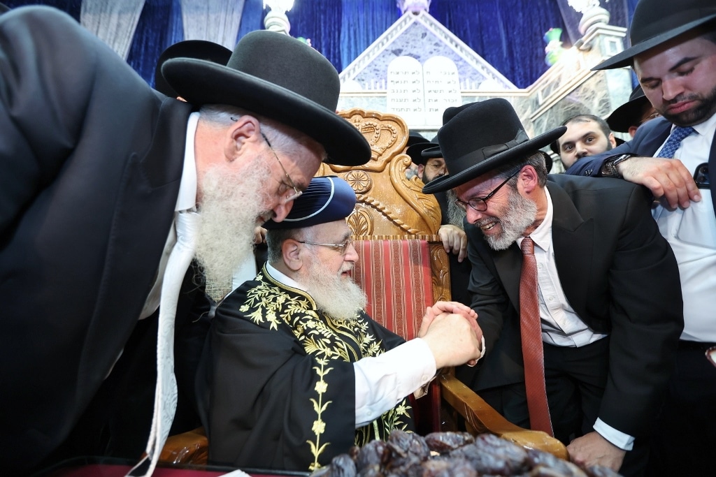 הקבלת פני רבו למרן הראש"ל הגר"י יוסף • גלריה