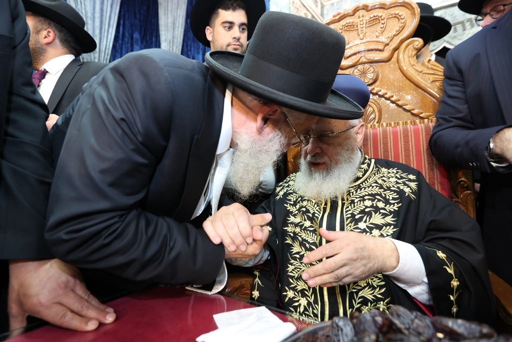 הקבלת פני רבו למרן הראש"ל הגר"י יוסף • גלריה