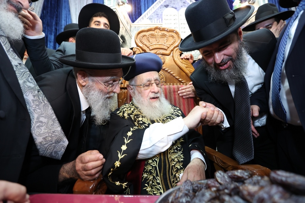 הקבלת פני רבו למרן הראש"ל הגר"י יוסף • גלריה