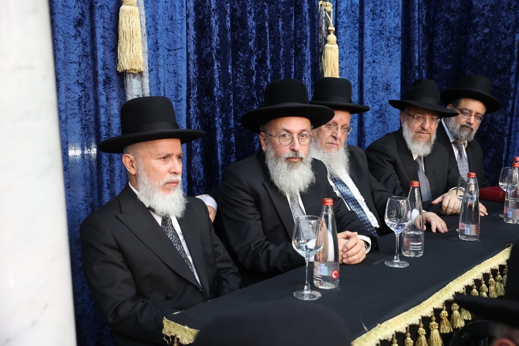 הקבלת פני רבו למרן הראש"ל הגר"י יוסף • גלריה