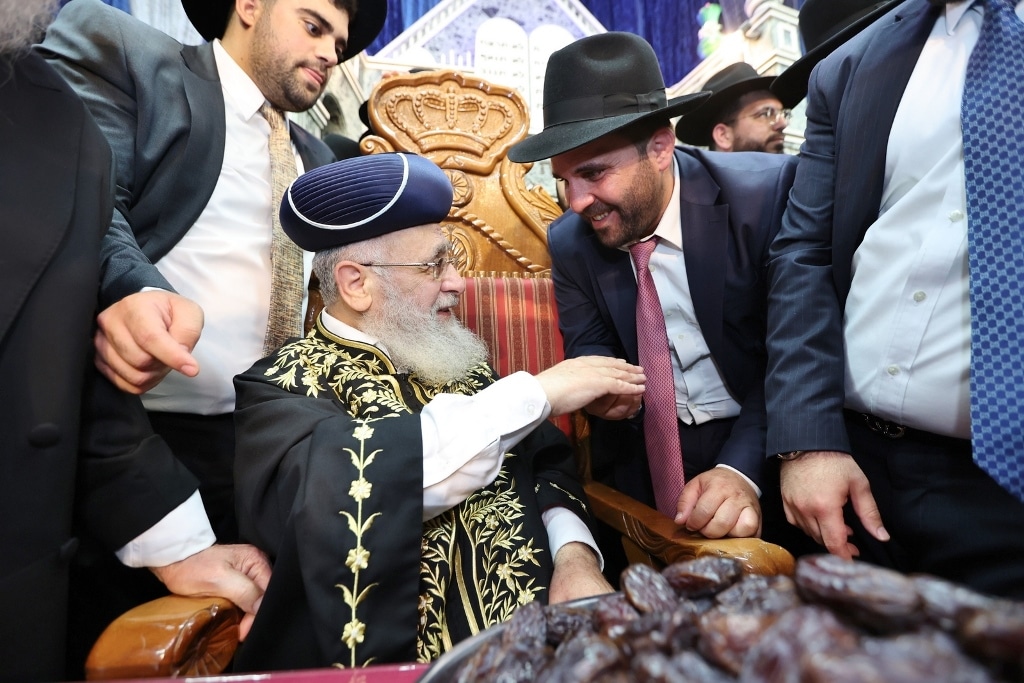 הקבלת פני רבו למרן הראש"ל הגר"י יוסף • גלריה