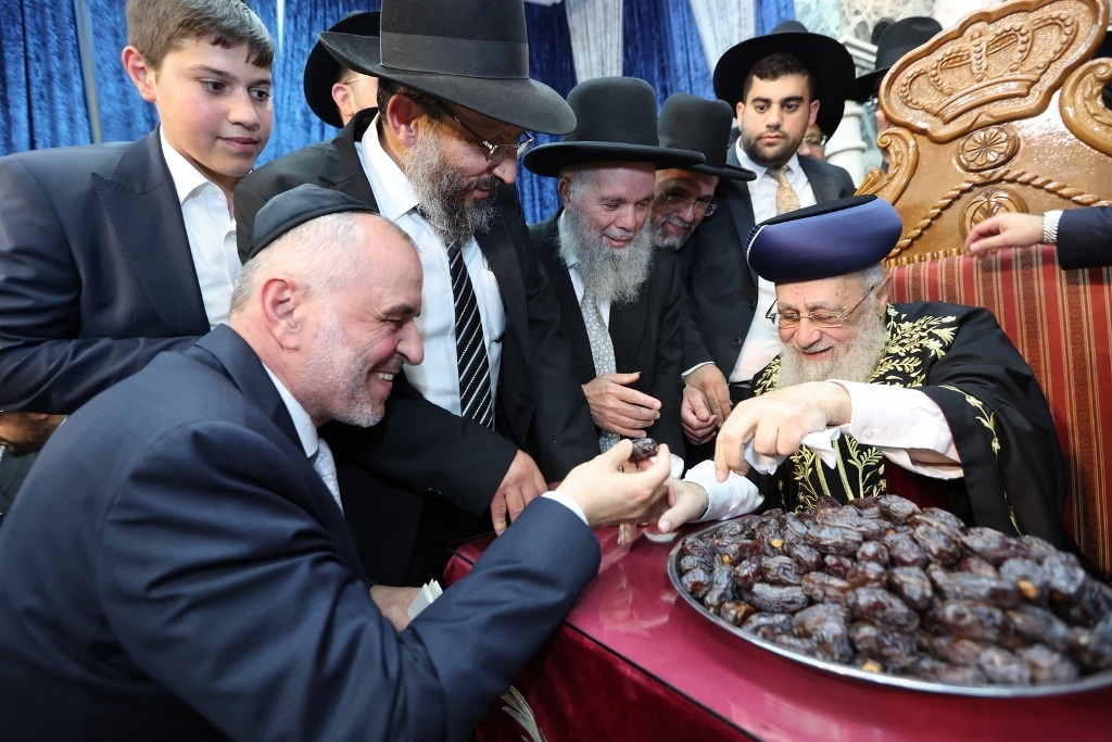 הקבלת פני רבו למרן הראש"ל הגר"י יוסף • גלריה
