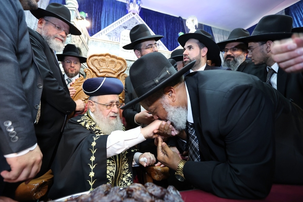 הקבלת פני רבו למרן הראש"ל הגר"י יוסף • גלריה