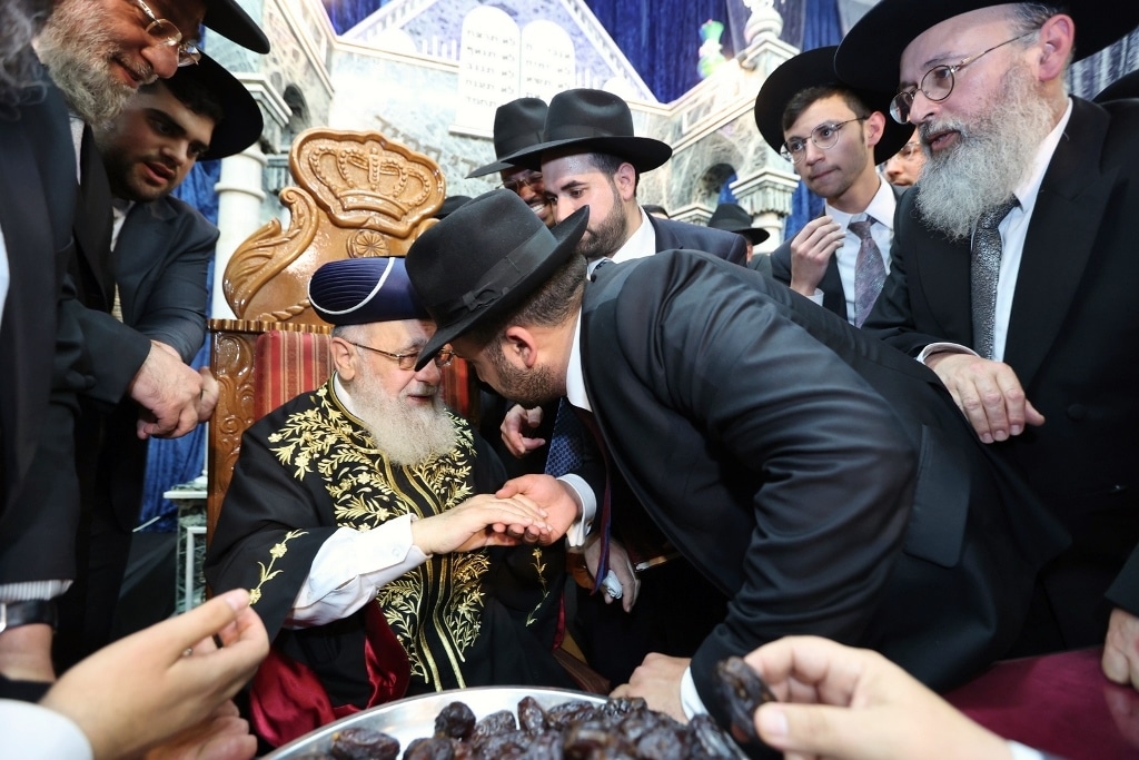 הקבלת פני רבו למרן הראש"ל הגר"י יוסף • גלריה