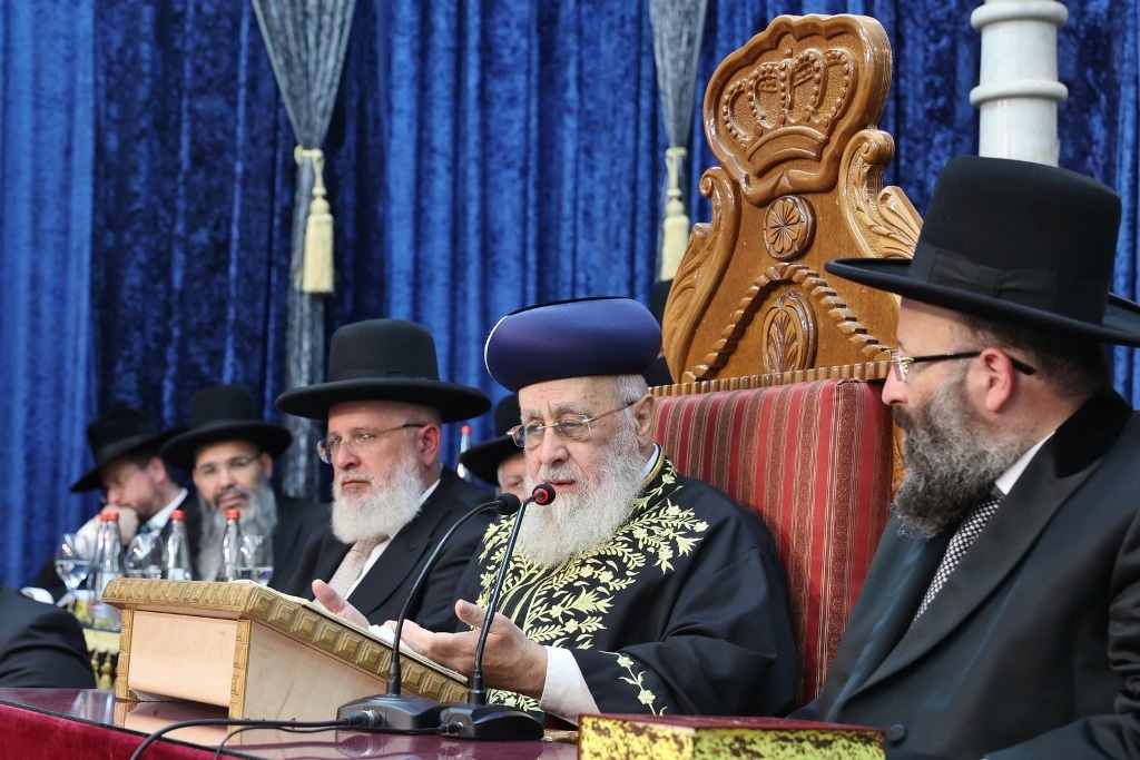 הקבלת פני רבו למרן הראש"ל הגר"י יוסף • גלריה