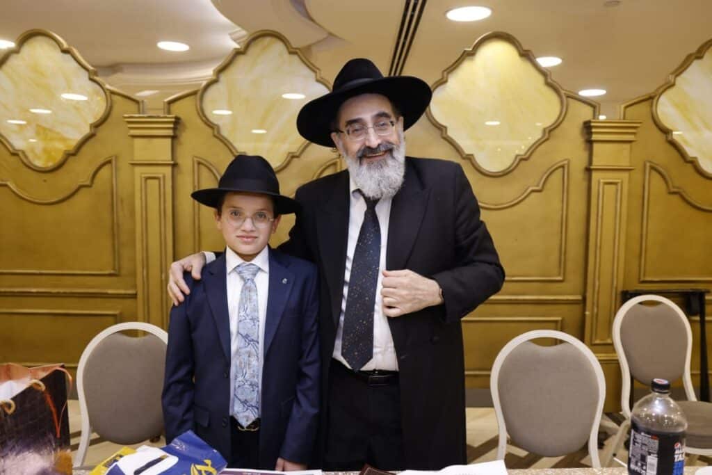 הנכד נכנס למצוות בהשתתפות גדולי התורה 