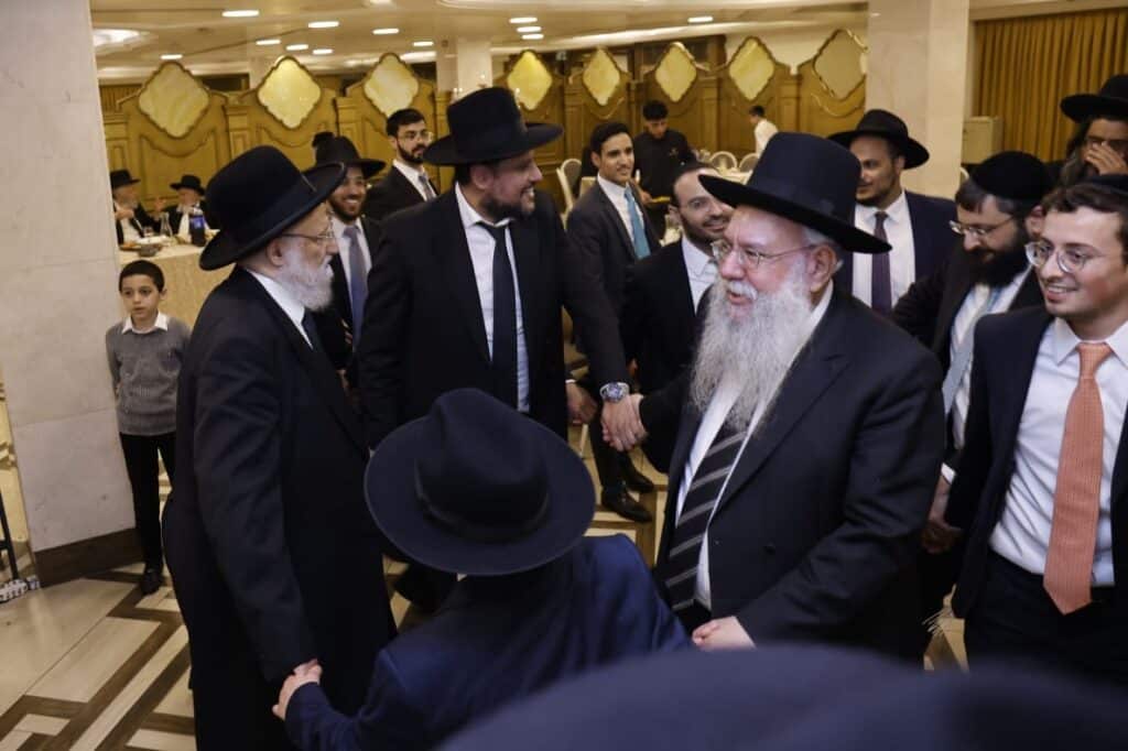 הנכד נכנס למצוות בהשתתפות גדולי התורה 