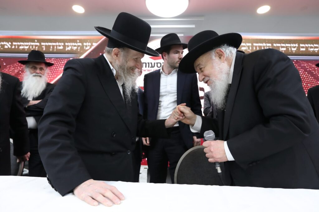 גדולי ישראל בכנס של תלמידי הישיבות: בני הישיבות הם המגינים