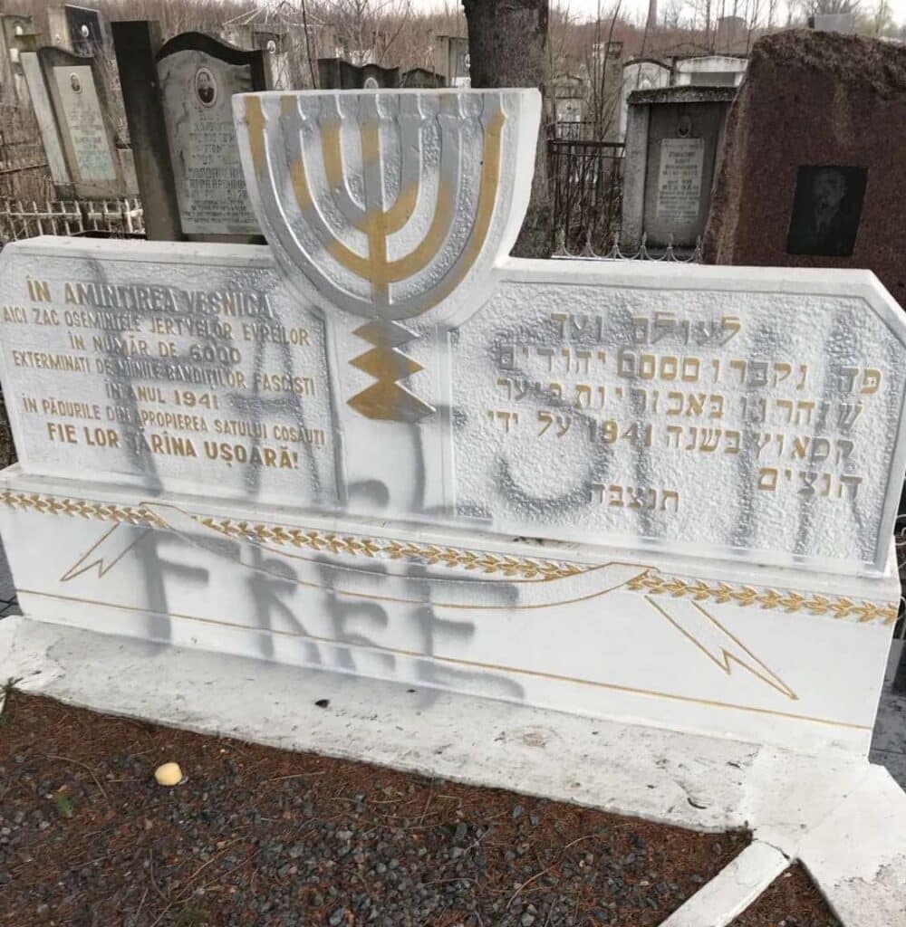 אנטישמי תקף את הרב הראשי בפתח בית הכנסת הגדול