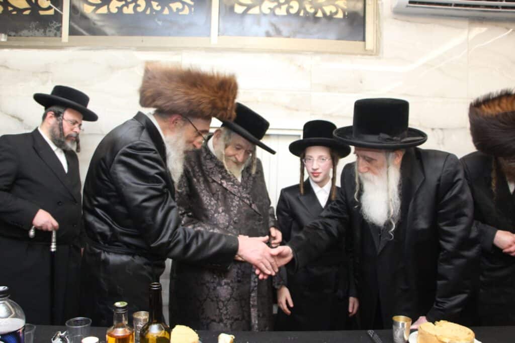 גלריה: שמחת הבר מצוה לנכד האדמו״ר משאץ