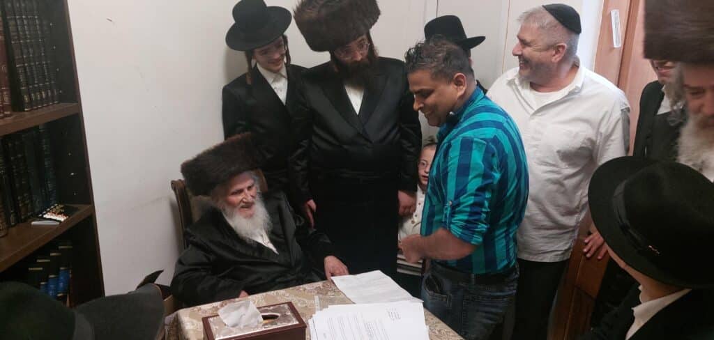 חג הפסח בצילו של הגאון הצדיק רבי מרדכי אויערבאך