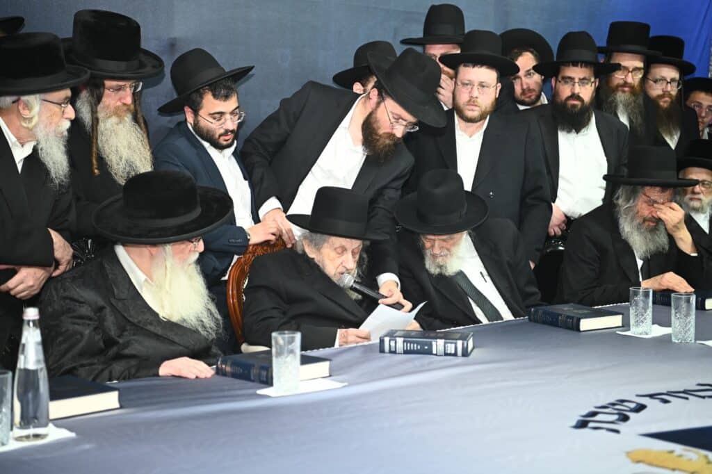 היסטורי: גדולי ישראל קוראים להצטרף ללימוד הלכות שבת