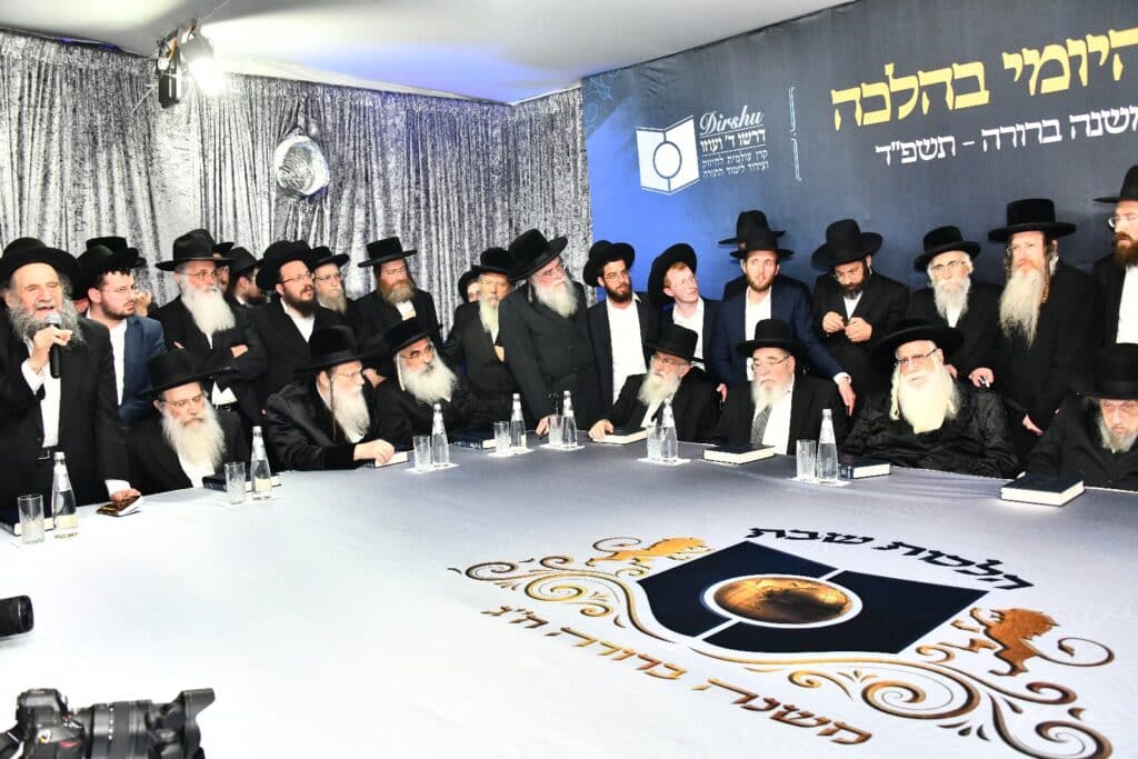 היסטורי: גדולי ישראל קוראים להצטרף ללימוד הלכות שבת