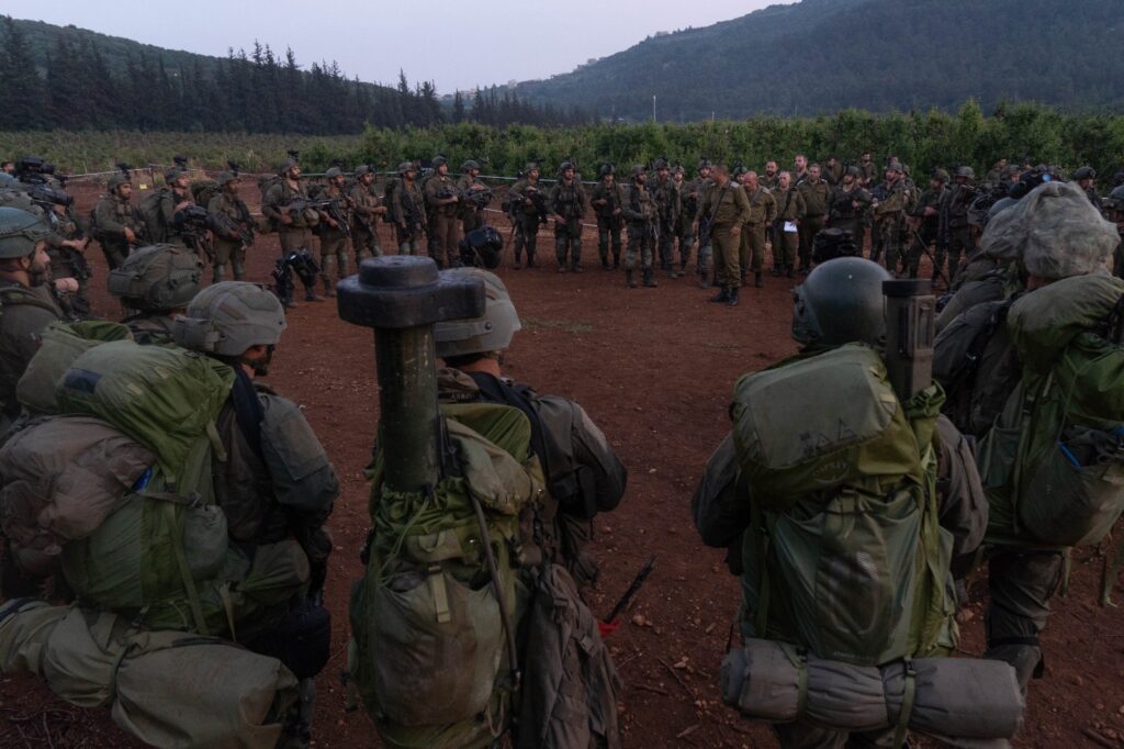 בקו ההגנה הראשון: לוחמי גולני תרגלו לחימה בלבנון
