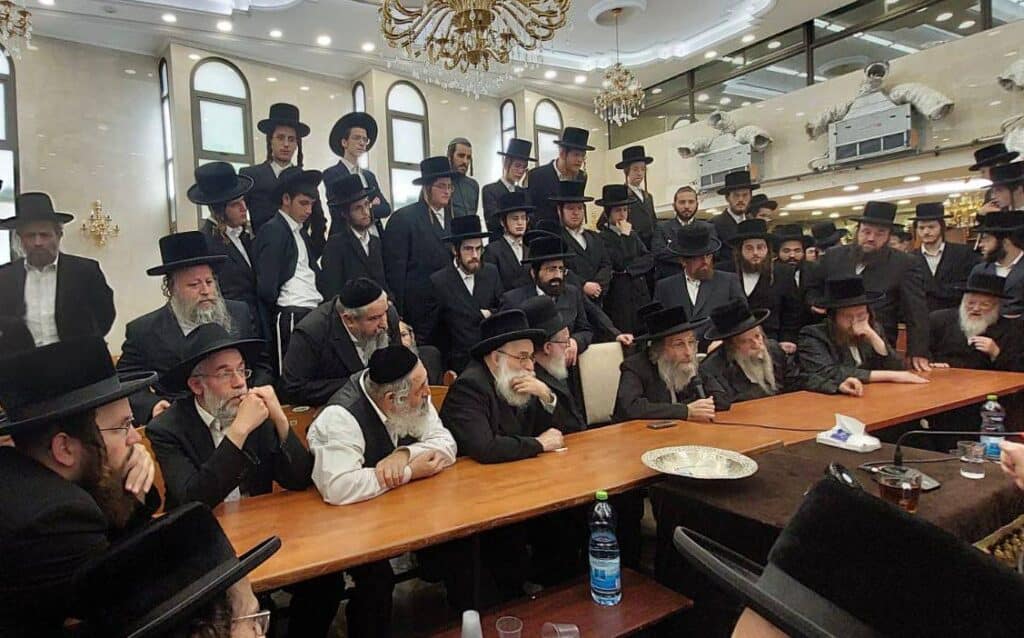 האדמו"ר ישב שבעה על בתו ע"ה: כולם עלו לנחם