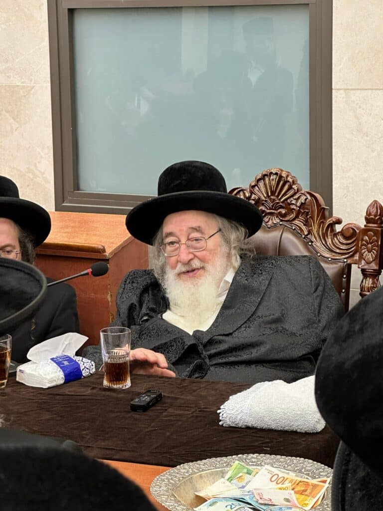 האדמו"ר ישב שבעה על בתו ע"ה: כולם עלו לנחם