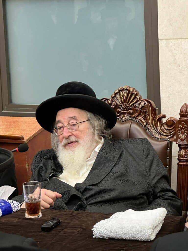 האדמו"ר ישב שבעה על בתו ע"ה: כולם עלו לנחם