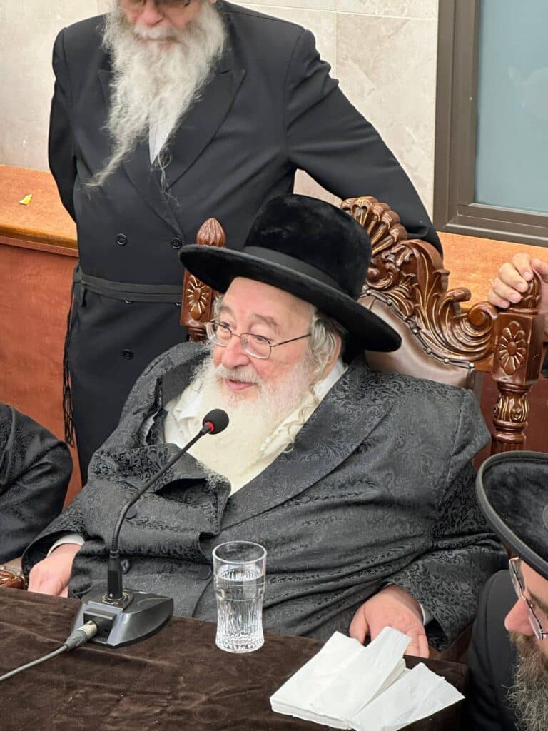 האדמו"ר ישב שבעה על בתו ע"ה: כולם עלו לנחם