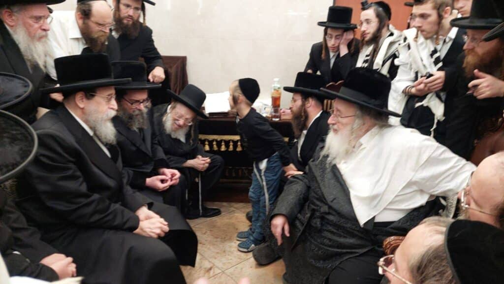 האדמו"ר ישב שבעה על בתו ע"ה: כולם עלו לנחם