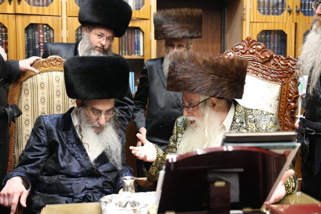 בחסידות אלכסנדר ערכו שבת הוקרה לתומכי החסידות