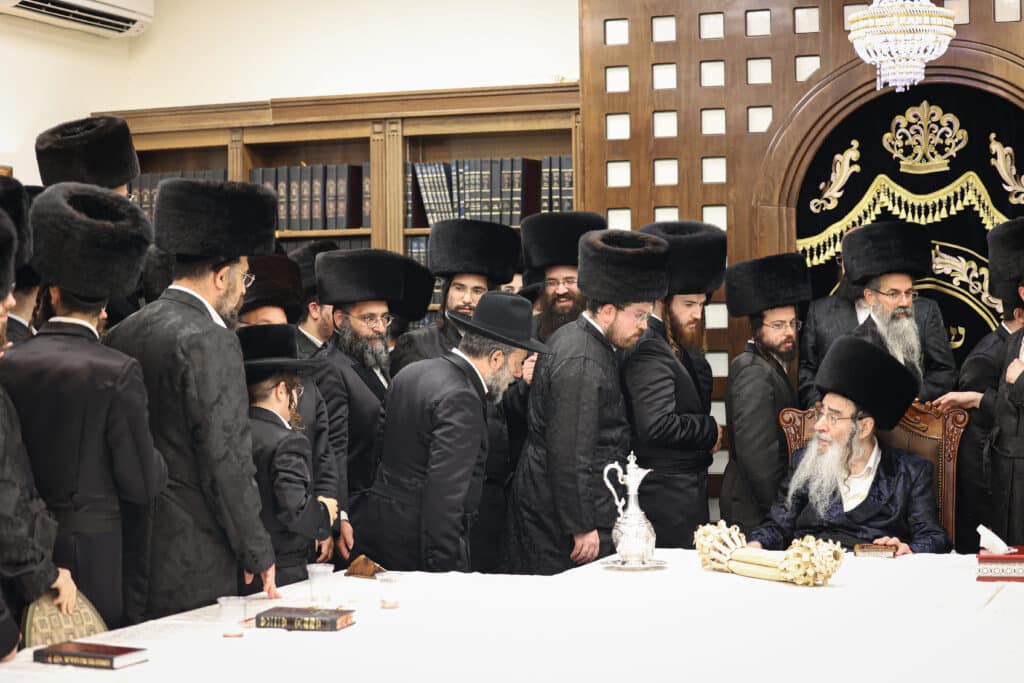 בחסידות אלכסנדר ערכו שבת הוקרה לתומכי החסידות