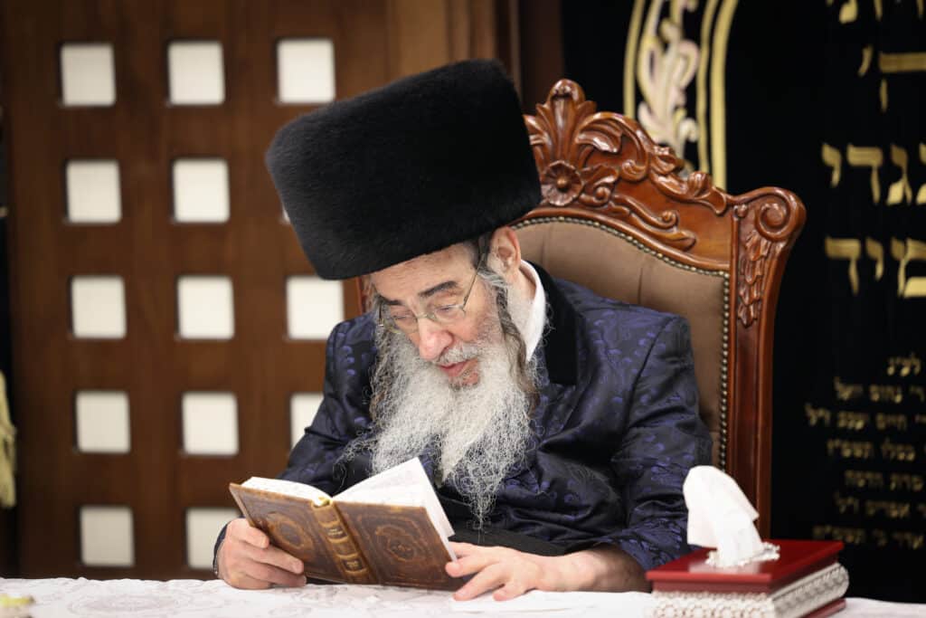 בחסידות אלכסנדר ערכו שבת הוקרה לתומכי החסידות