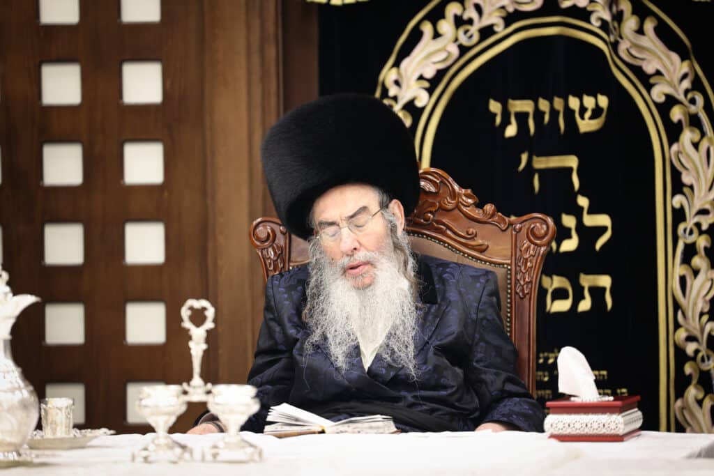 בחסידות אלכסנדר ערכו שבת הוקרה לתומכי החסידות