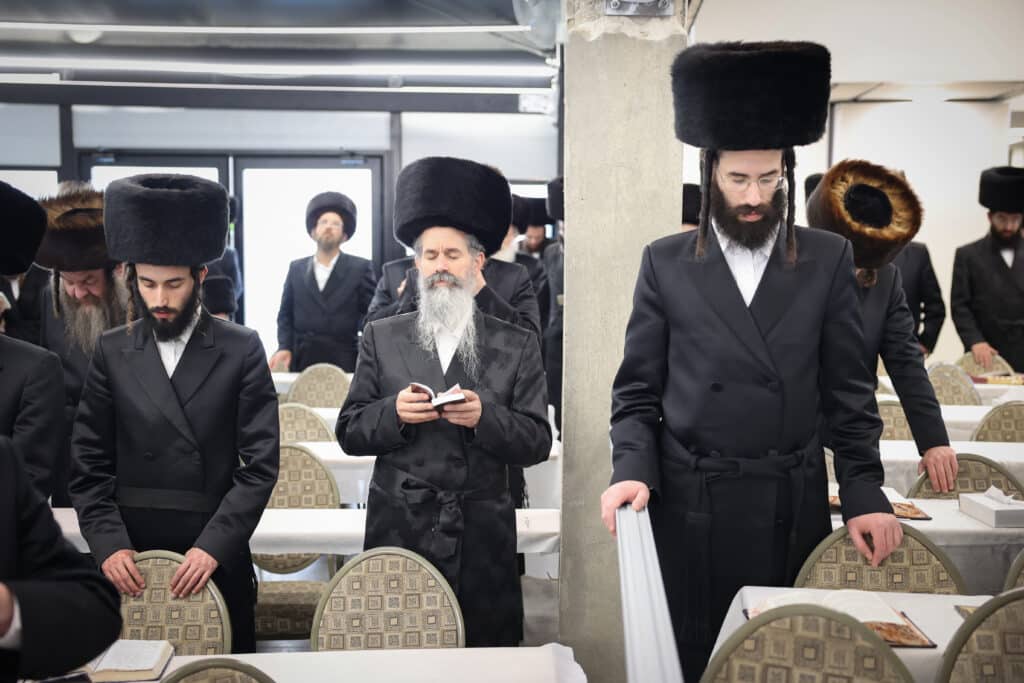 בחסידות אלכסנדר ערכו שבת הוקרה לתומכי החסידות