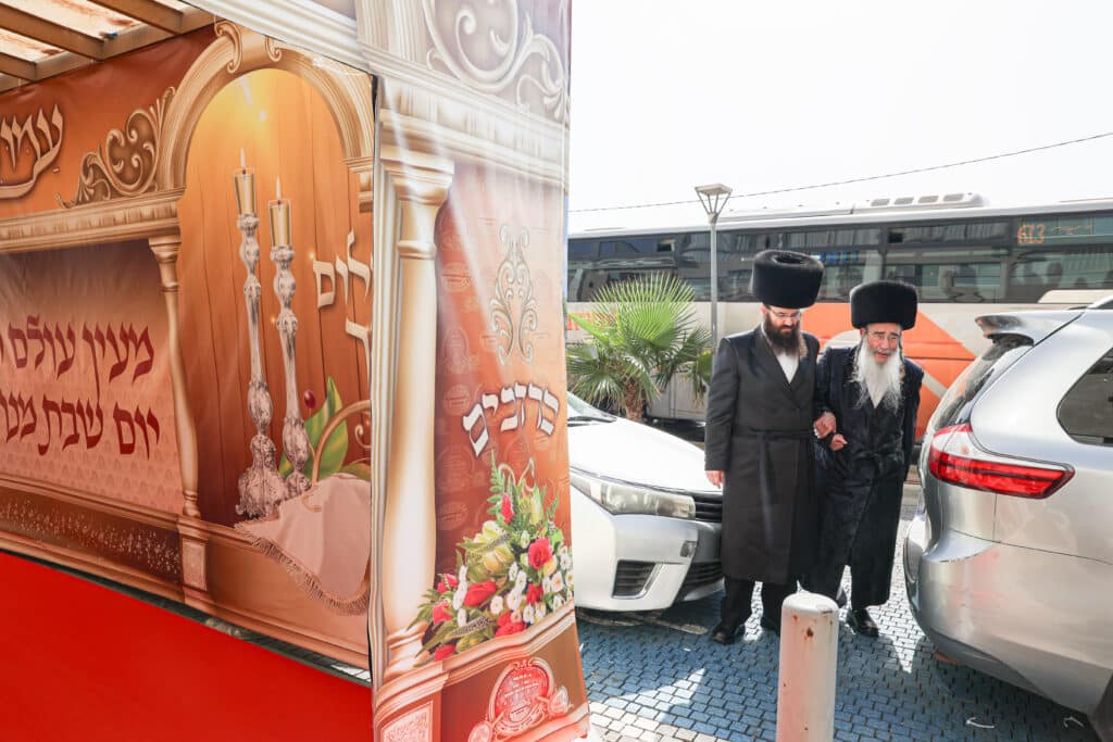 בחסידות אלכסנדר ערכו שבת הוקרה לתומכי החסידות