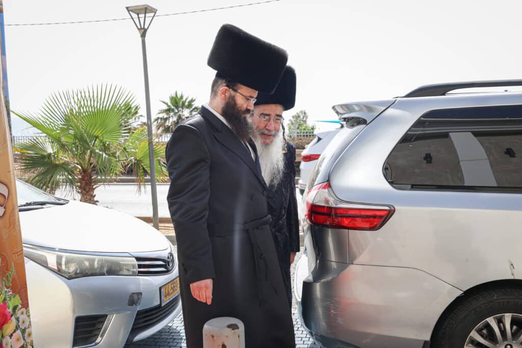 בחסידות אלכסנדר ערכו שבת הוקרה לתומכי החסידות