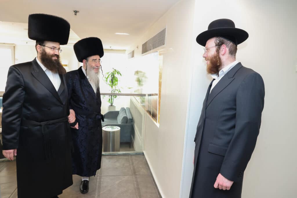 בחסידות אלכסנדר ערכו שבת הוקרה לתומכי החסידות