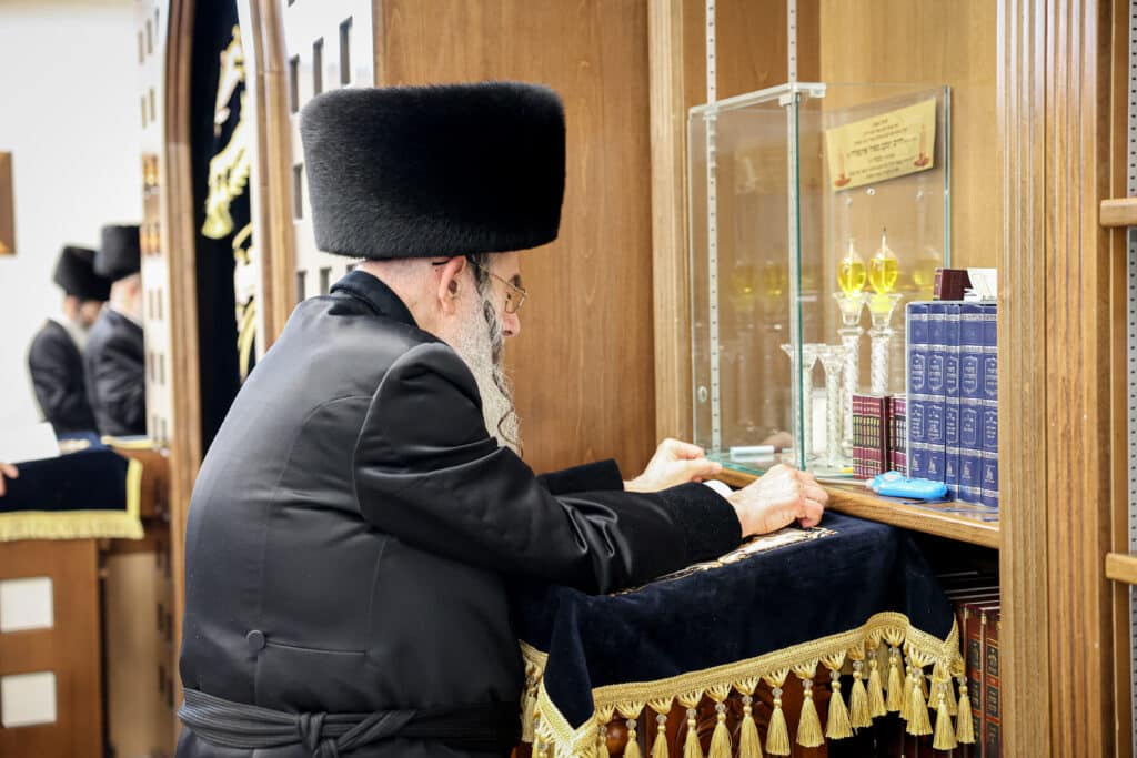 בחסידות אלכסנדר ערכו שבת הוקרה לתומכי החסידות