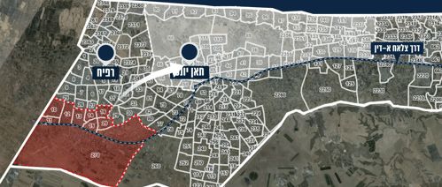 הצבא סלל כביש חדש מכרם שלום לרפיח